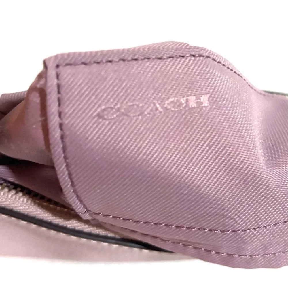 Coach Pink Wristlet Bag